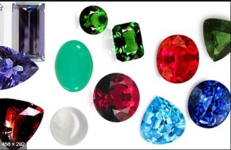 alt=Lindas cores, A beleza das Pedras fabricadas em Laboratórios, destacam suas cores .
