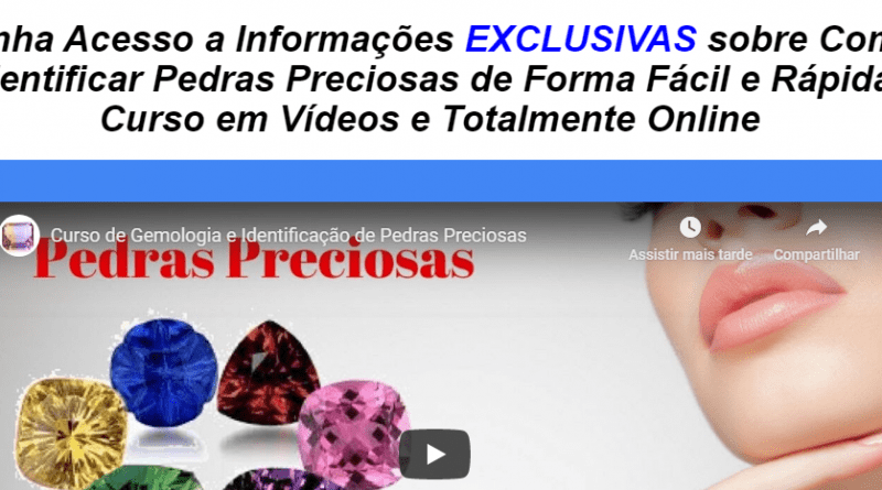 alt: Curso de Gemologia on Line